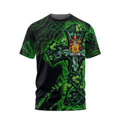 Ewart T-Shirts Celtic Cross And Dragon Style