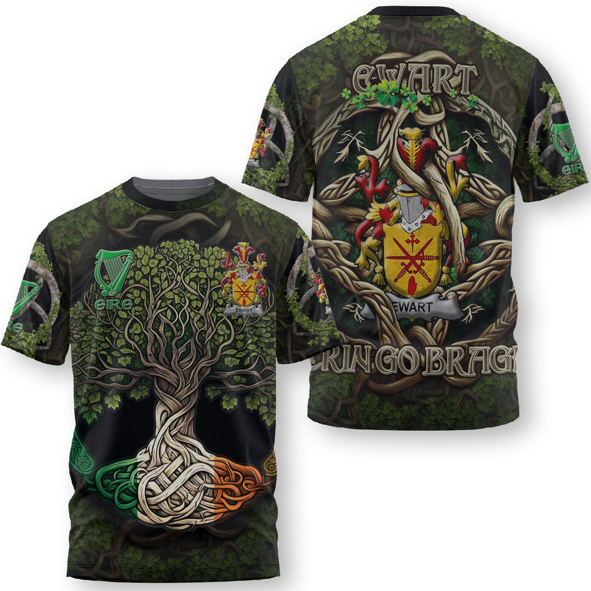 Ewart T-Shirts Ireland Is My Root Style