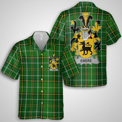 Ewers Hawaiian Shirts Crest And National Plaid Style