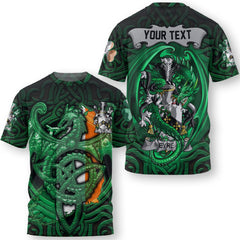 Exham T-Shirts The Green Dragon Of Ireland Style