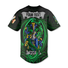 Fahey or O Fahy Baseball Jerseys The Green Dragon Of Ireland Style