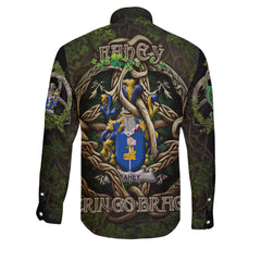 Fahey or O Fahy Long Sleeve Button Shirts Ireland Is My Root Style