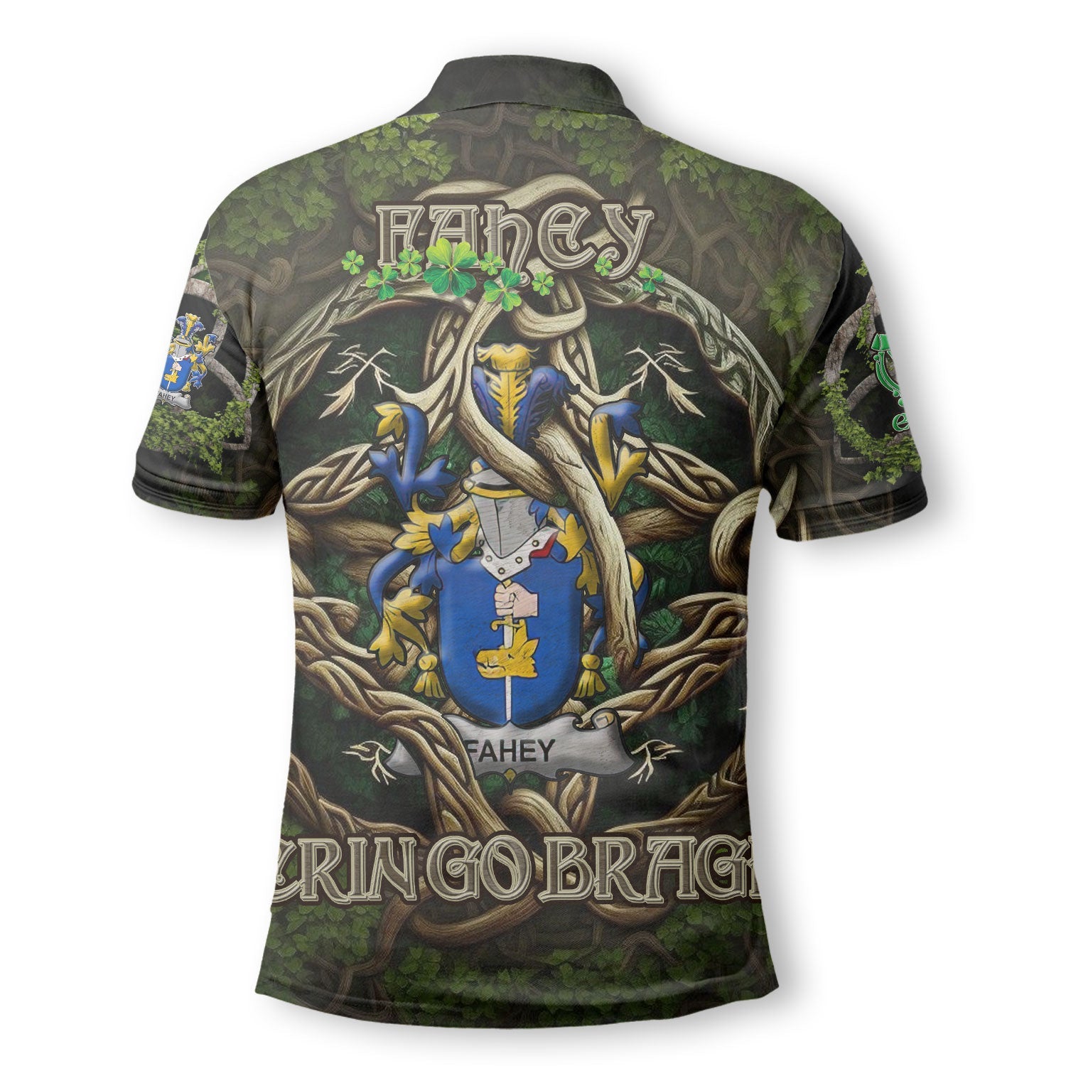 Fahey or O Fahy Polo Shirts Ireland Is My Root Style