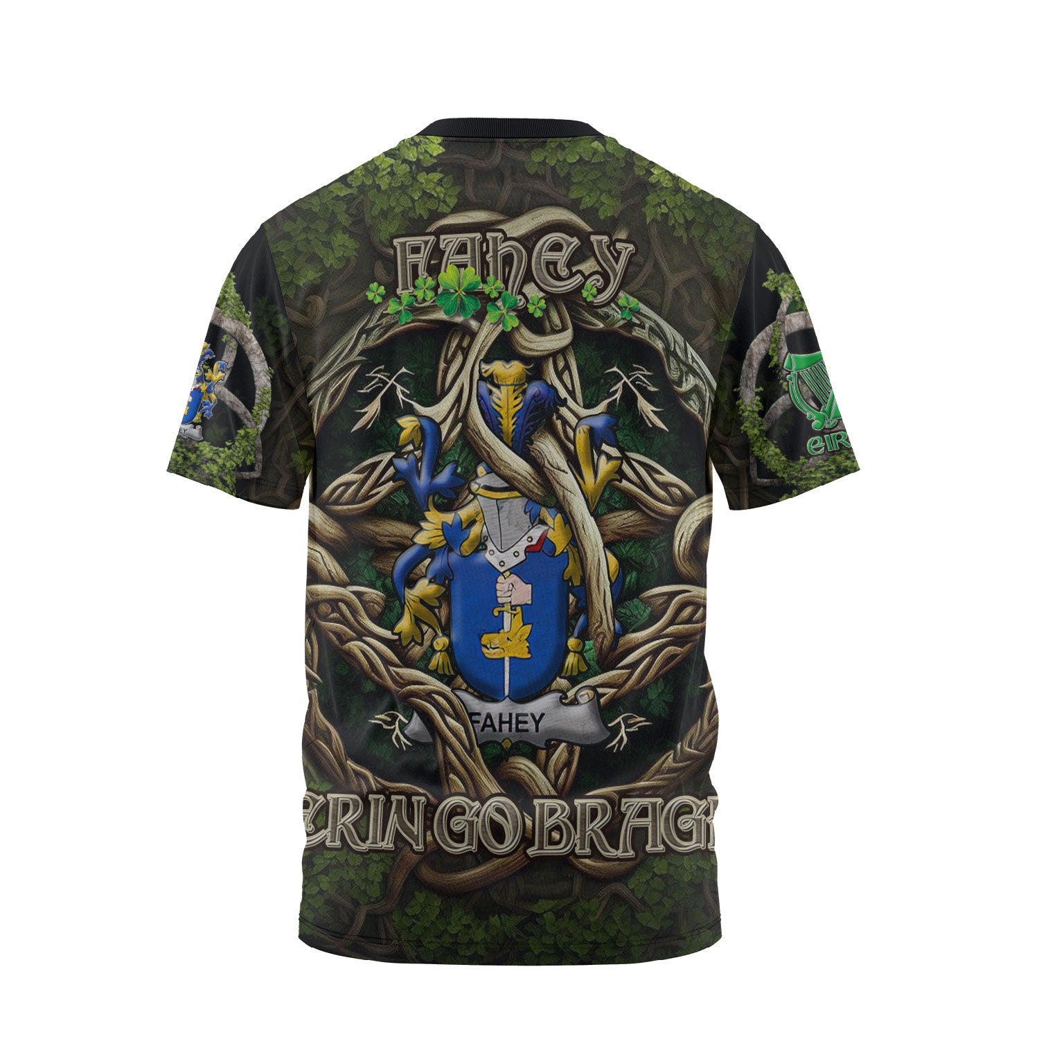 Fahey or O Fahy T-Shirts Ireland Is My Root Style