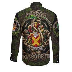 Farren or O Farren Long Sleeve Button Shirts Ireland Is My Root Style