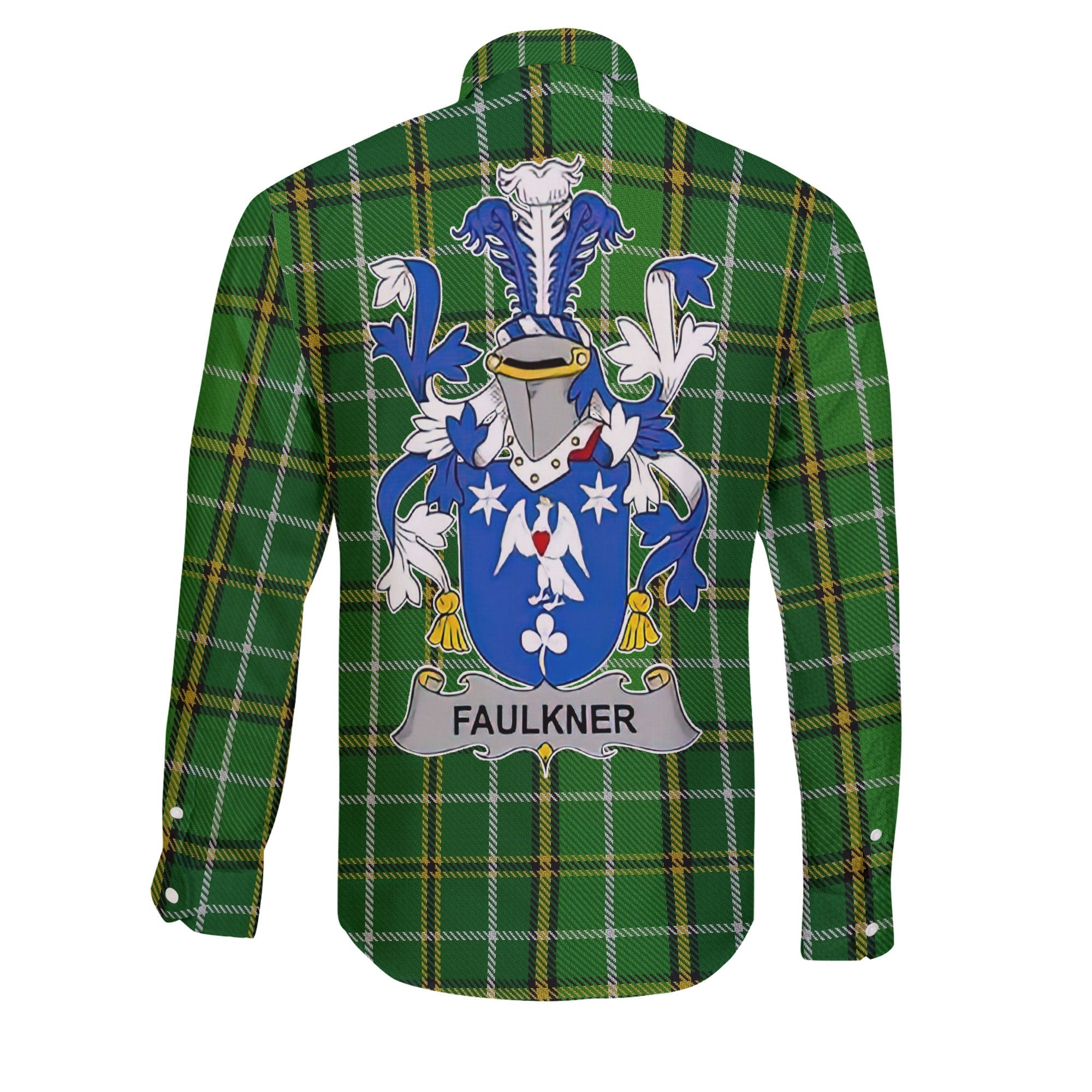 Faulkner Long Sleeve Button Shirts Crest And National Plaid Style