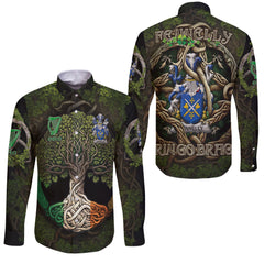 Fennelly or O Fennelly Long Sleeve Button Shirts Ireland Is My Root Style