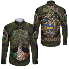 Fergus or O Fearghus Long Sleeve Button Shirts Ireland Is My Root Style