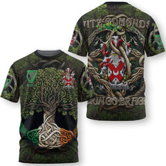 Fitz Edmonds T-Shirts Ireland Is My Root Style