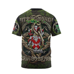 Fitz Edmonds T-Shirts Ireland Is My Root Style