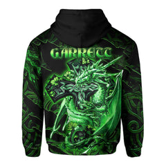 Fitz Garrett Hoodies Celtic Cross And Dragon Style