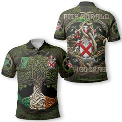 Fitz Gerald Polo Shirts Ireland Is My Root Style