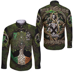 Fitz Maurice Long Sleeve Button Shirts Ireland Is My Root Style