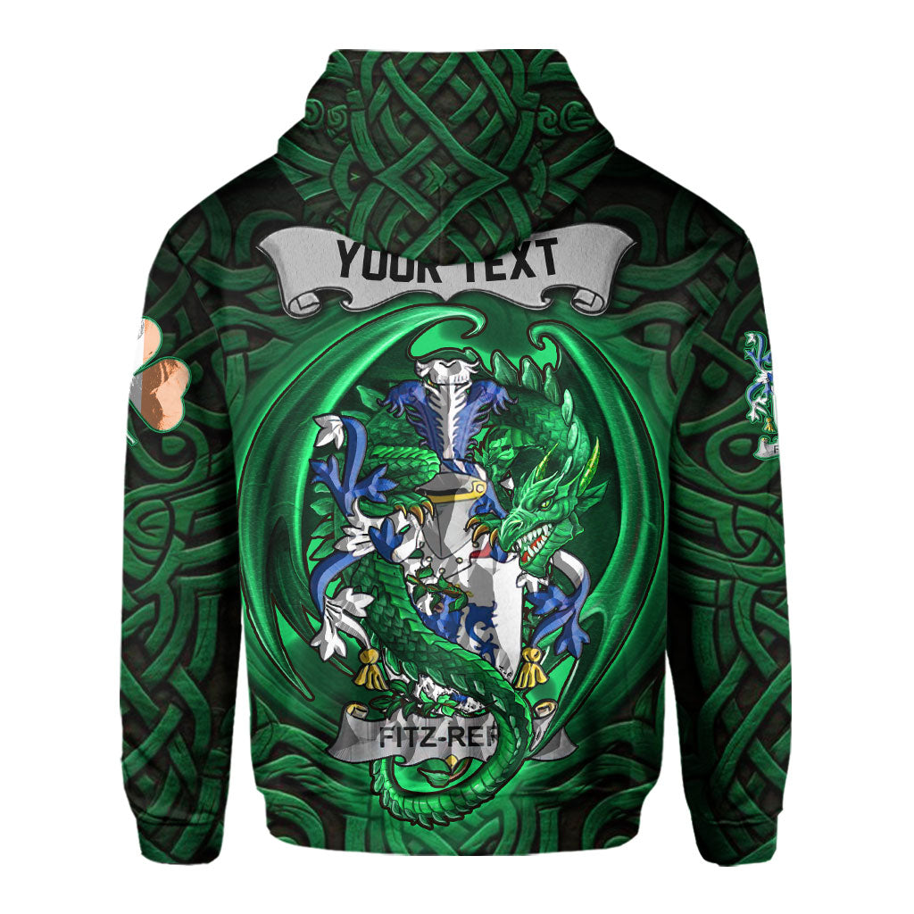 Fitz Rery Hoodies The Green Dragon Of Ireland Style