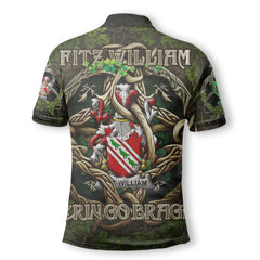 Fitz William Polo Shirts Ireland Is My Root Style