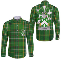 Flood Long Sleeve Button Shirts Crest And National Plaid Style