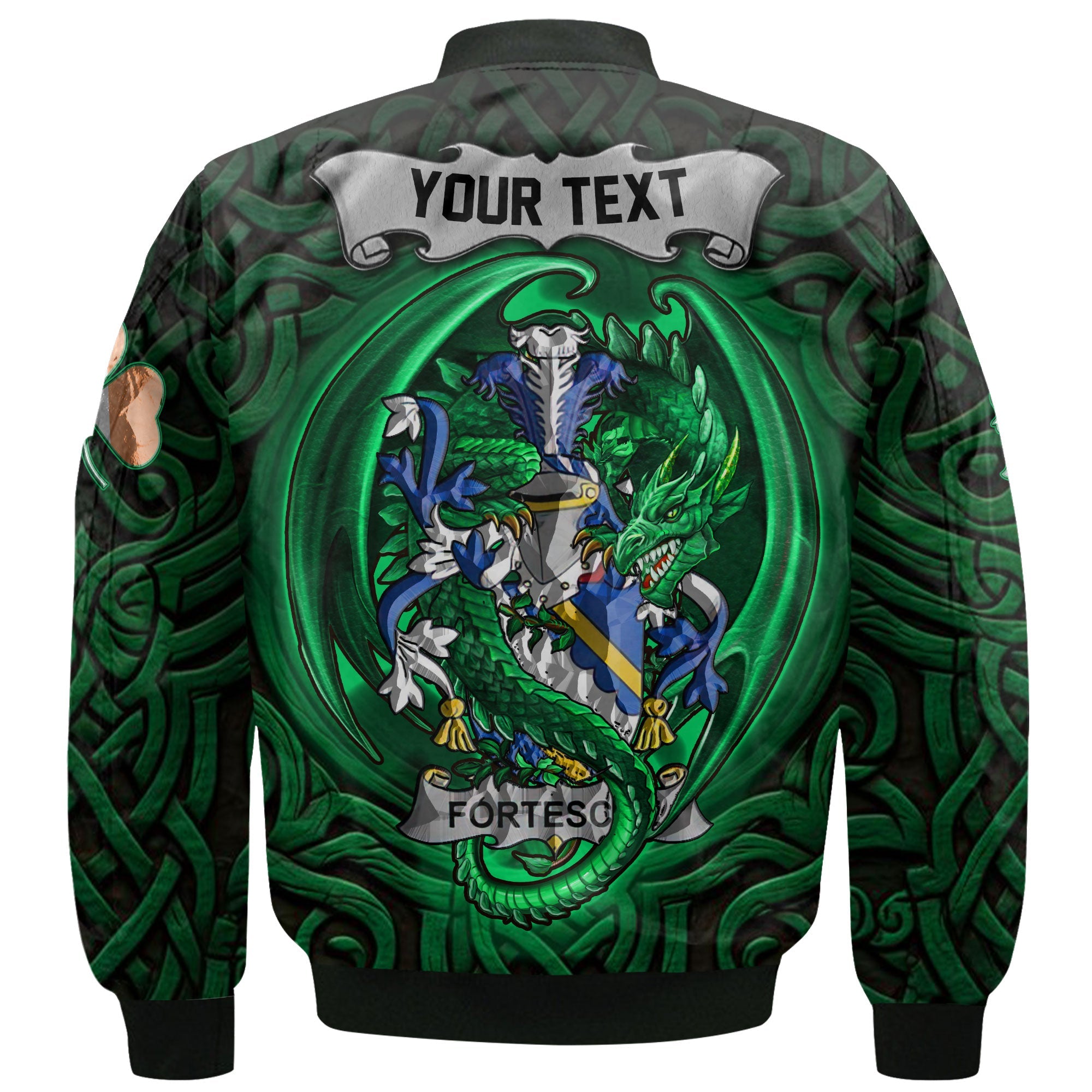 Fortescue Bomber Jackets The Green Dragon Of Ireland Style