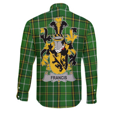 Francis Long Sleeve Button Shirts Crest And National Plaid Style