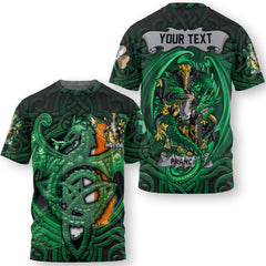 Foy or O Fie T-Shirts The Green Dragon Of Ireland Style