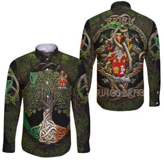 Friel or O Friel Long Sleeve Button Shirts Ireland Is My Root Style