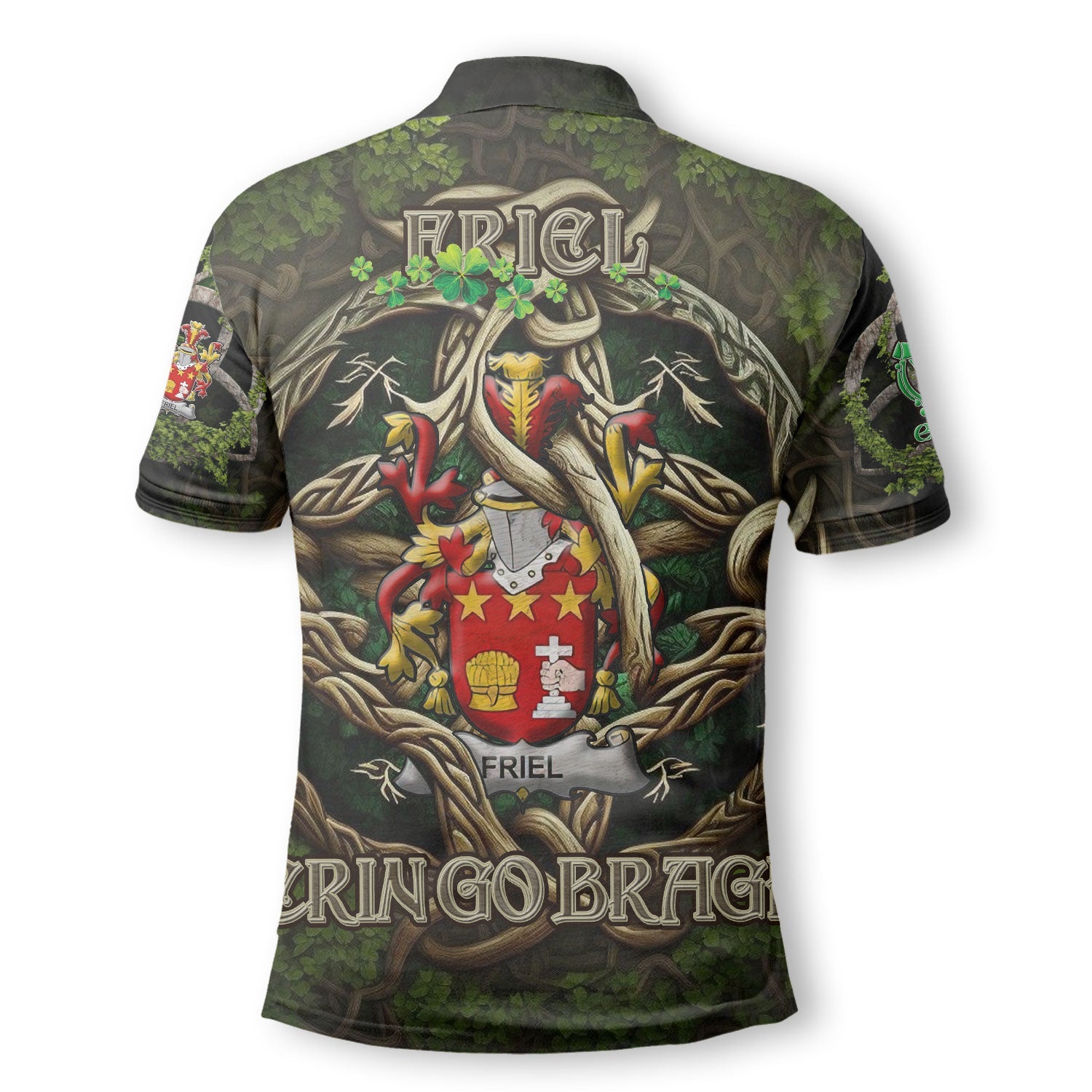 Friel or O Friel Polo Shirts Ireland Is My Root Style