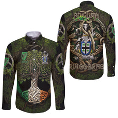 Fullam Long Sleeve Button Shirts Ireland Is My Root Style