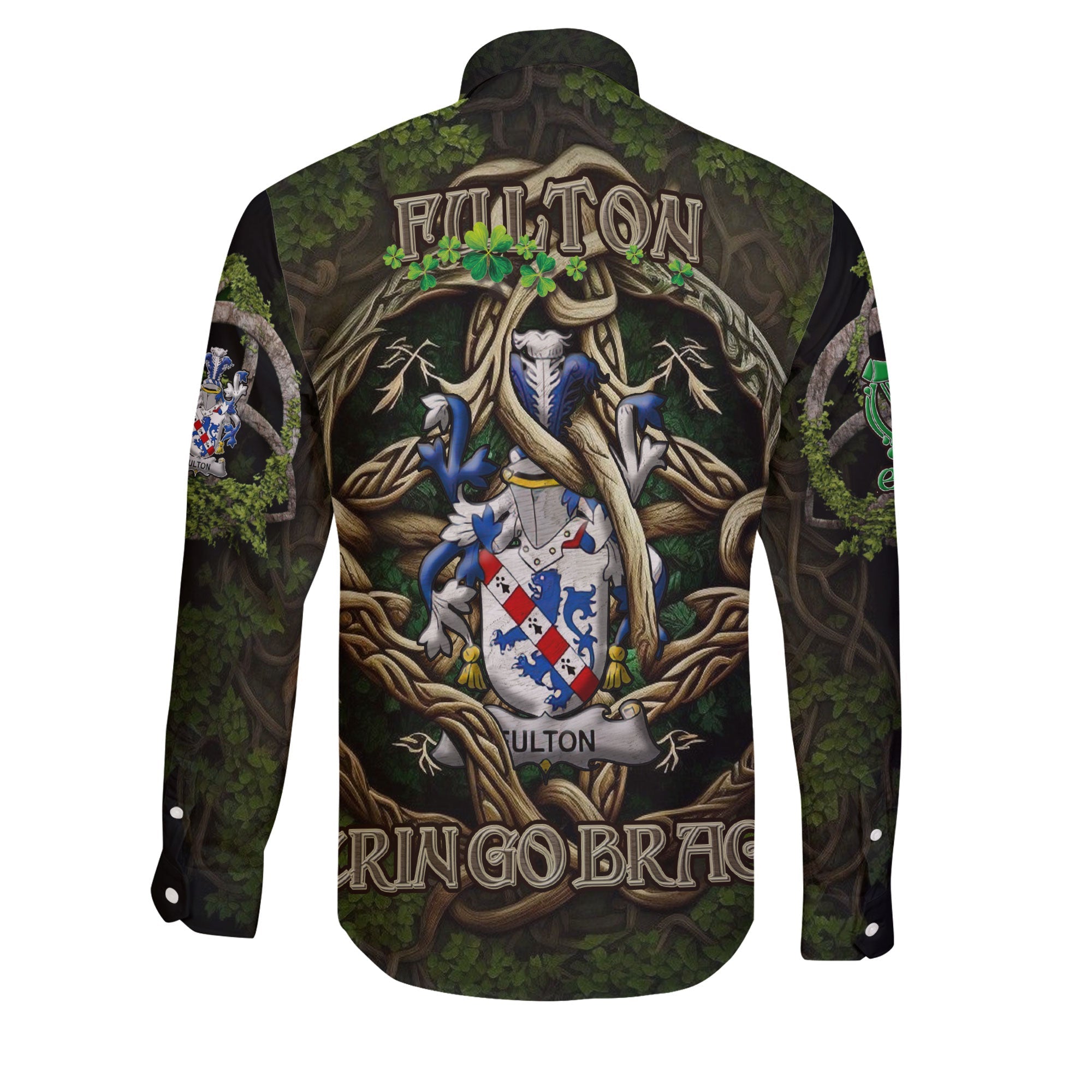 Fulton Long Sleeve Button Shirts Ireland Is My Root Style