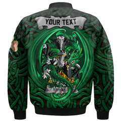 Fyan or Faghan Bomber Jackets The Green Dragon Of Ireland Style