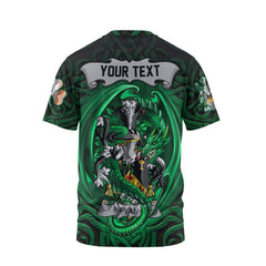 Fyan or Faghan T-Shirts The Green Dragon Of Ireland Style