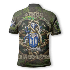 Gahan or McGahan Polo Shirts Ireland Is My Root Style