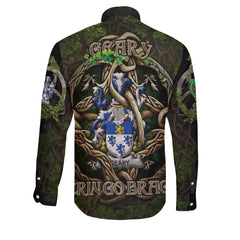 Geary or O Geary Long Sleeve Button Shirts Ireland Is My Root Style