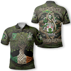 Geraghty or McGarrity Polo Shirts Ireland Is My Root Style