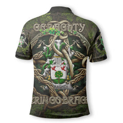 Geraghty or McGarrity Polo Shirts Ireland Is My Root Style