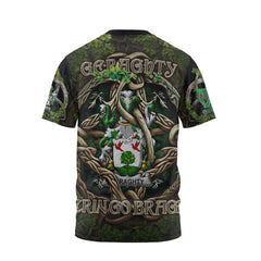 Geraghty or McGarrity T-Shirts Ireland Is My Root Style