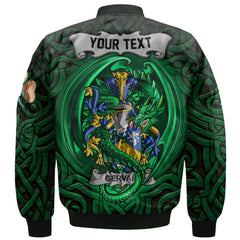 Gervais Bomber Jackets The Green Dragon Of Ireland Style