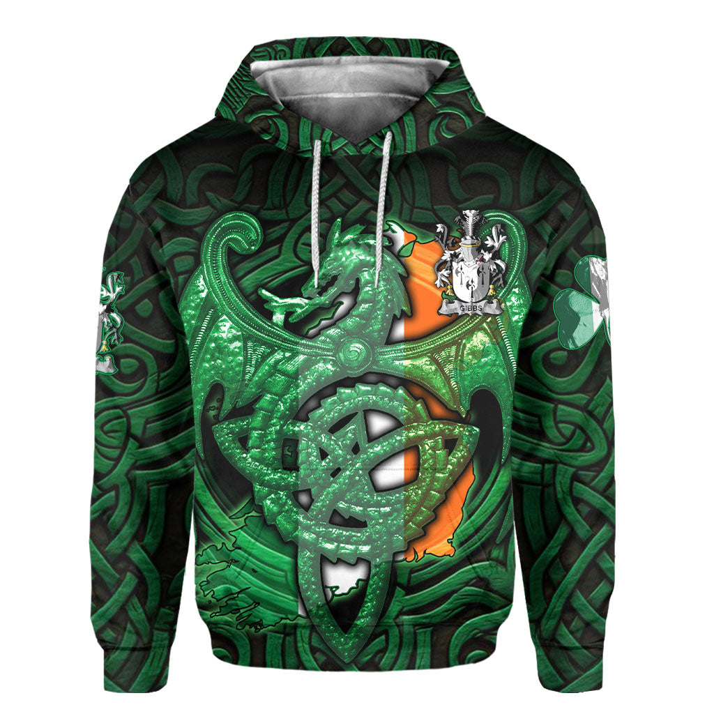 Gibbs Hoodies The Green Dragon Of Ireland Style