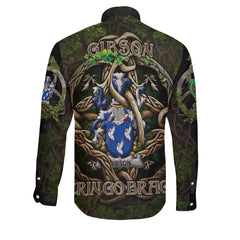 Gibson Long Sleeve Button Shirts Ireland Is My Root Style