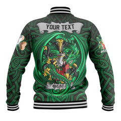 Giggins Baseball Jackets The Green Dragon Of Ireland Style