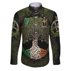 Gillman Long Sleeve Button Shirts Ireland Is My Root Style