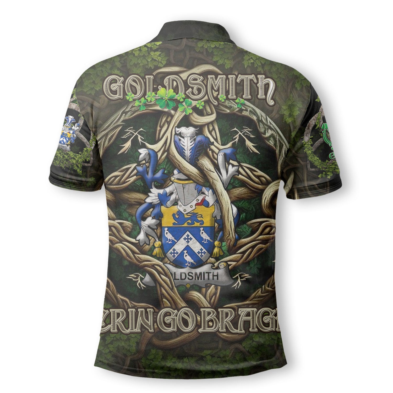 Goldsmith Polo Shirts Ireland Is My Root Style