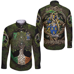 Greene Long Sleeve Button Shirts Ireland Is My Root Style