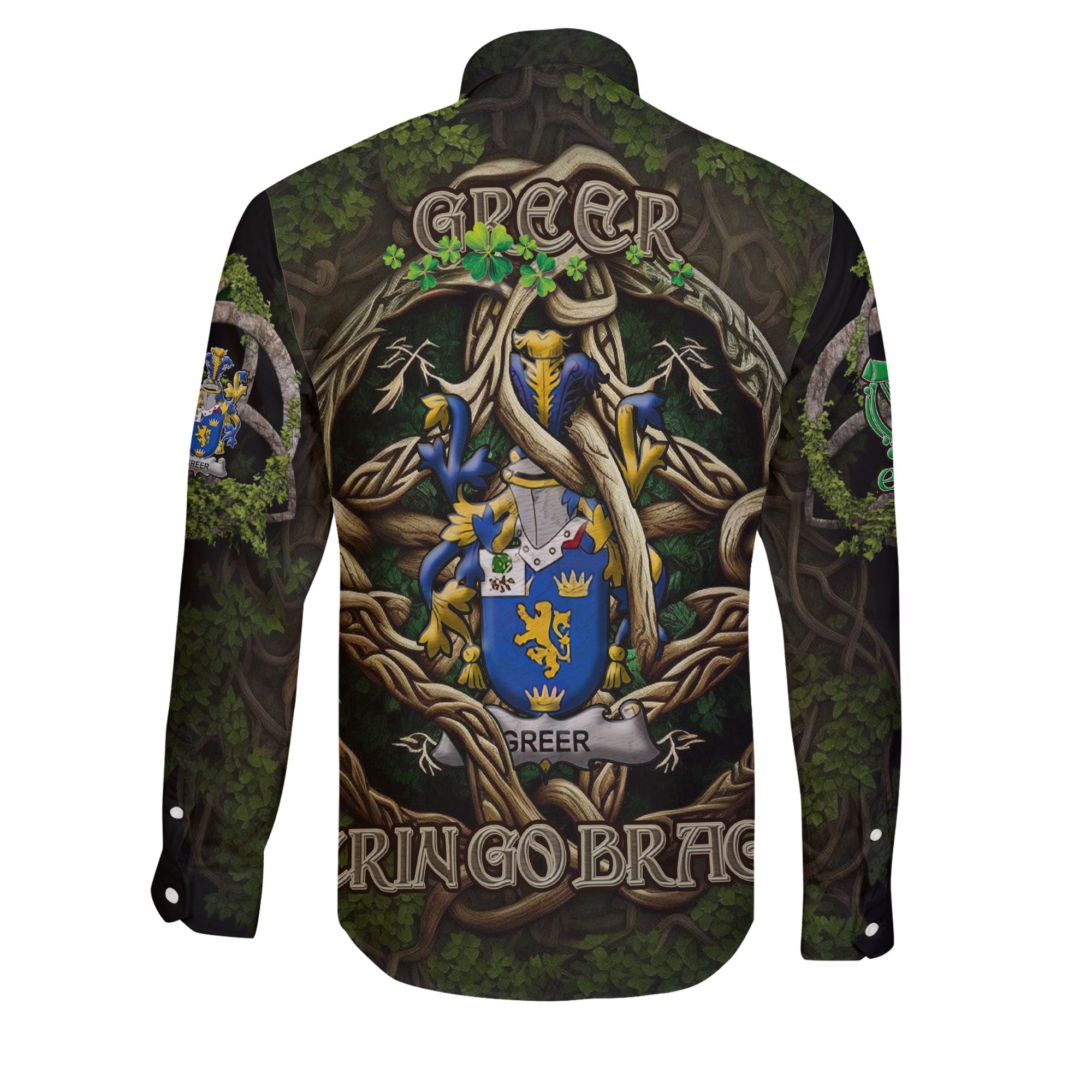 Greer Long Sleeve Button Shirts Ireland Is My Root Style