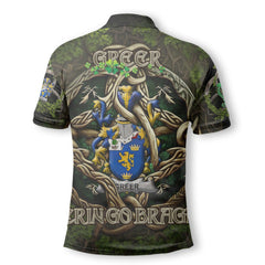 Greer Polo Shirts Ireland Is My Root Style