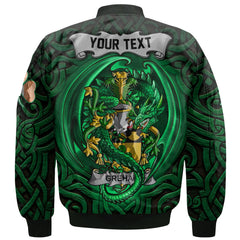 Grehan or O Greaghan Bomber Jackets The Green Dragon Of Ireland Style