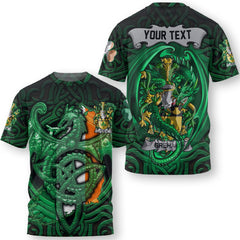 Gregory T-Shirts The Green Dragon Of Ireland Style