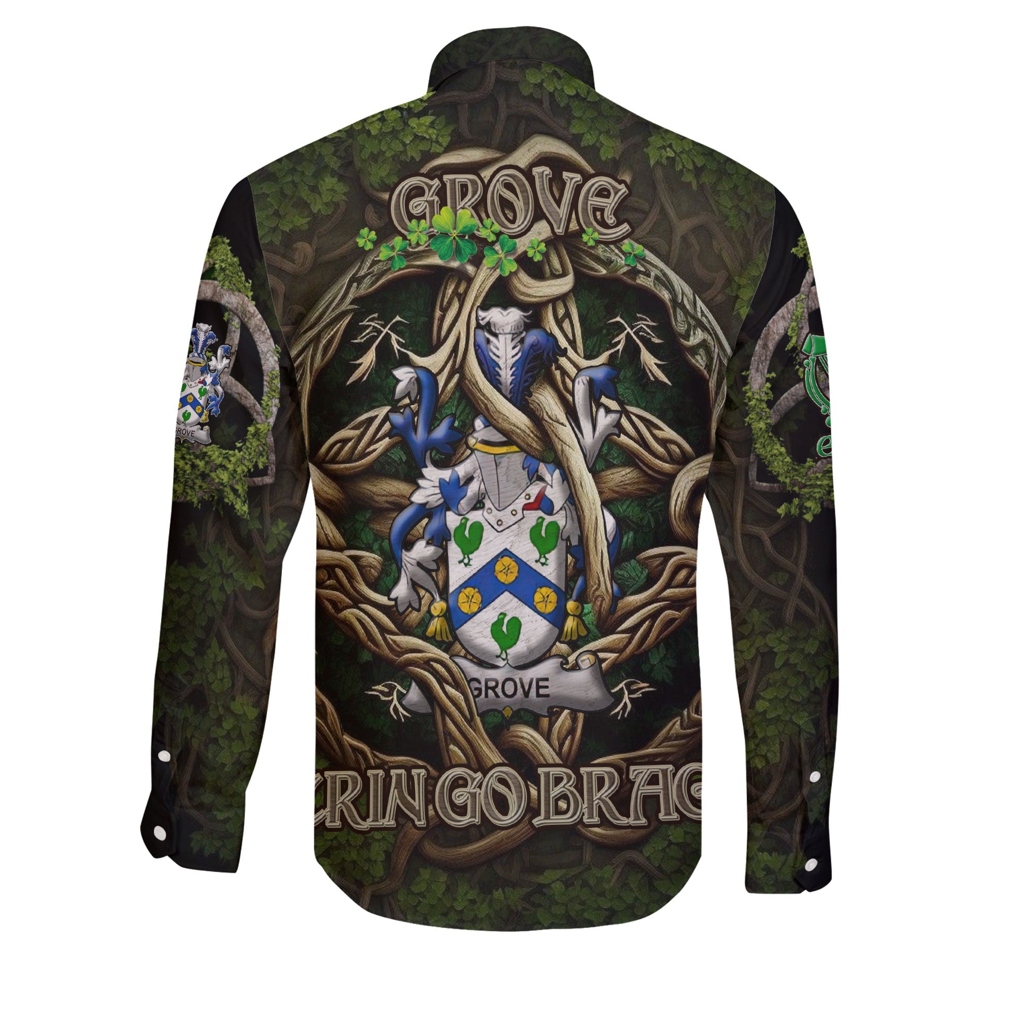 Grove Long Sleeve Button Shirts Ireland Is My Root Style