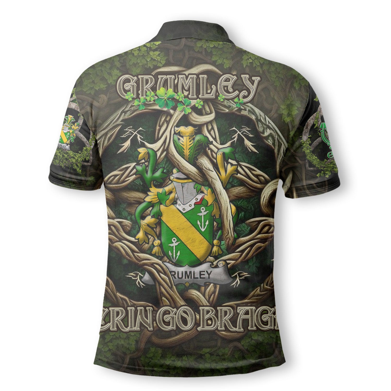 Grumley Polo Shirts Ireland Is My Root Style