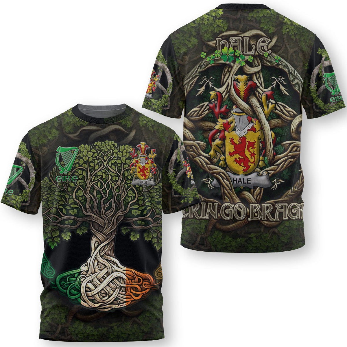 Hale or McHale T-Shirts Ireland Is My Root Style
