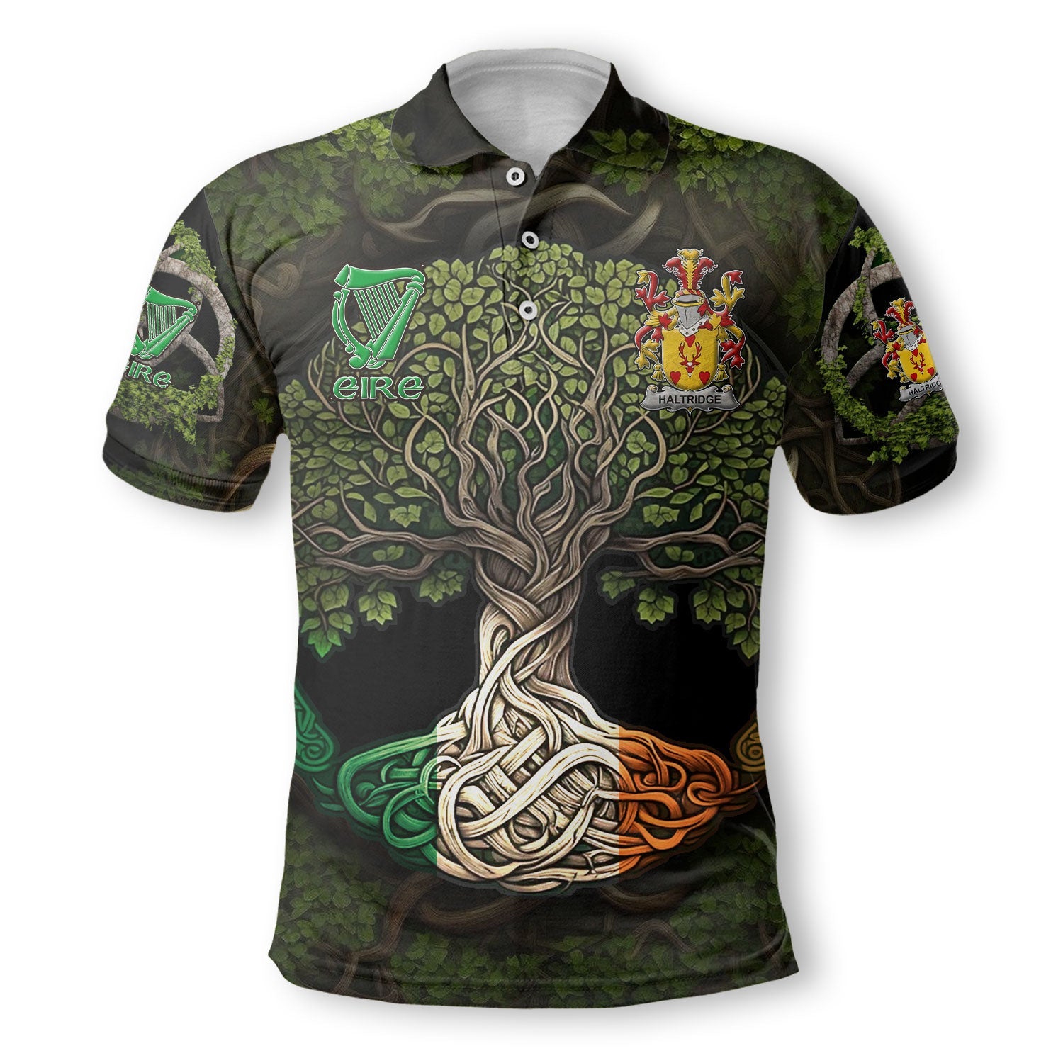 Haltridge Polo Shirts Ireland Is My Root Style