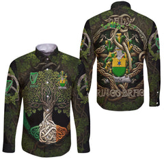 Haly or O Haly Long Sleeve Button Shirts Ireland Is My Root Style